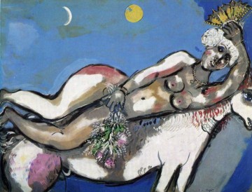 Marc Chagall Painting - Ecuestre contemporáneo Marc Chagall